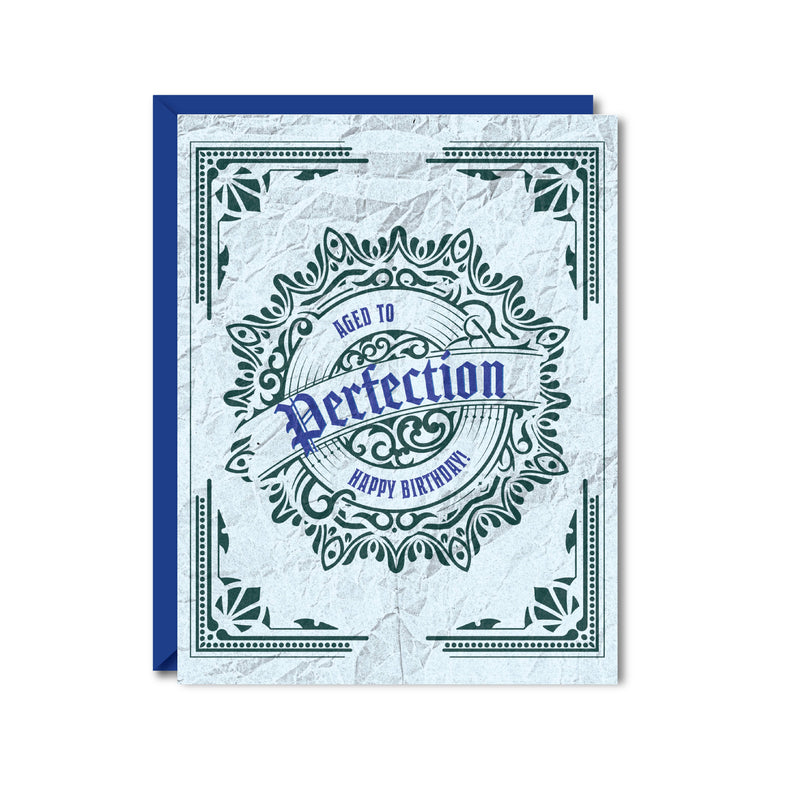 Public School Paper Co. - Aged to Perfection Greeting Card