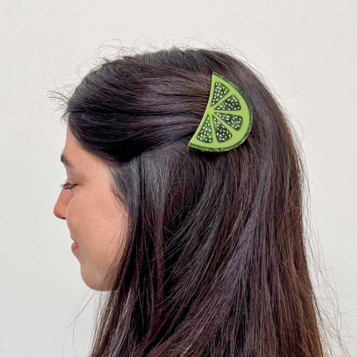 Jenny Lemons - Lime Alligator Hair Clip