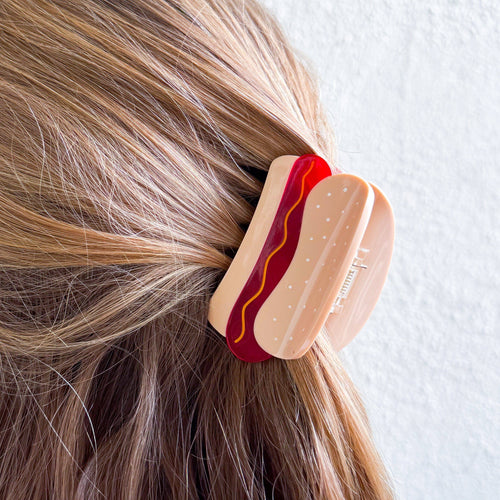 Jenny Lemons - Mini Hot Dog Hair Claw Clip