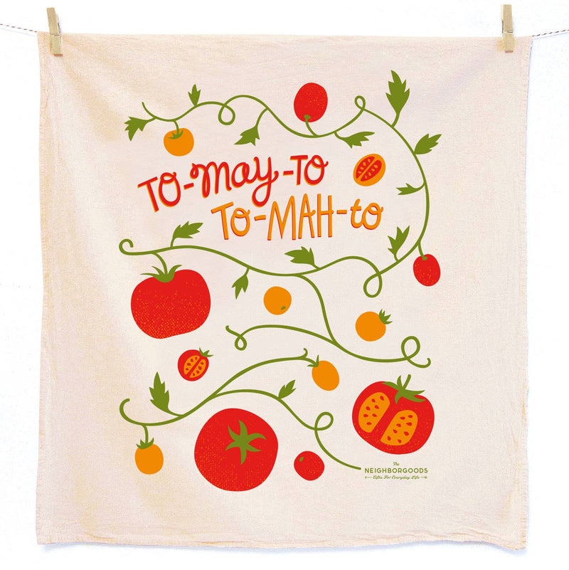 The Neighborgoods - HOLY GUACAMOLE (Avocado, Tomato) - Tea Towel Set of 2