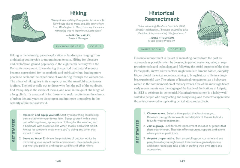 Hachette Book Group - Get a Hobby: 365 Things to Do for Fun (Not Work!)