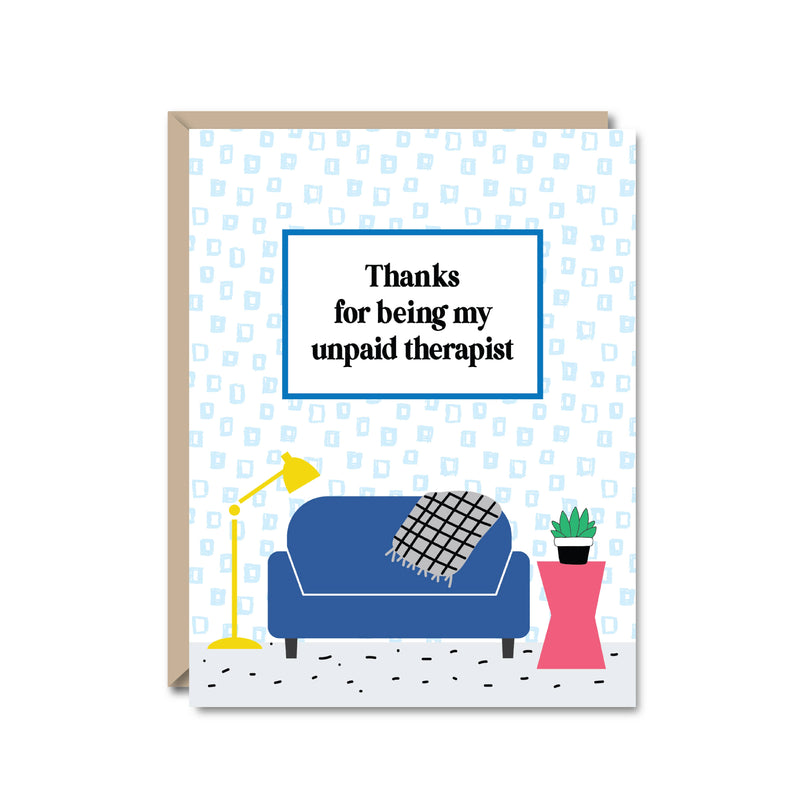 Public School Paper Co. - Unpaid Therapist Card