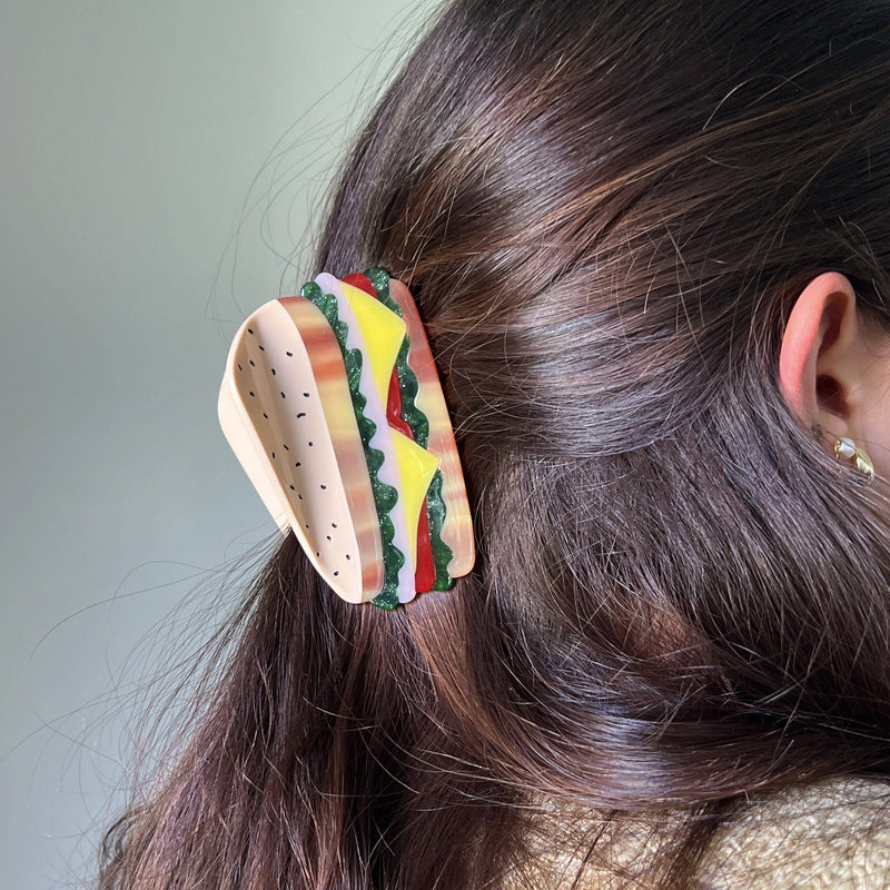 Jenny Lemons - Large Deli Sandwich Hair Claw Clip