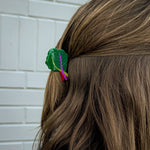 Jenny Lemons - Mini Rainbow Chard Hair Claw Clip