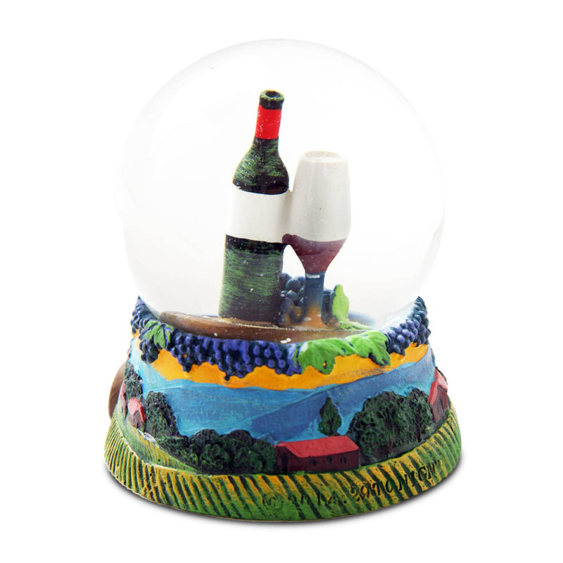 Animals Forever, Inc - Wine 65mm Snow Globe {Customization Required}