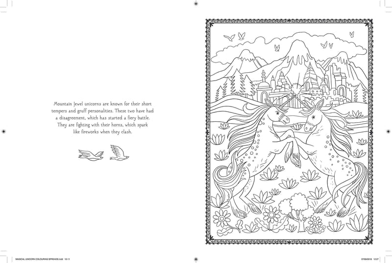 Hachette Book Group - Magical Unicorn Society Official Coloring Book