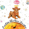 Liyana Studio - Holy Cow Over The Moon - Funny Congratulation Card