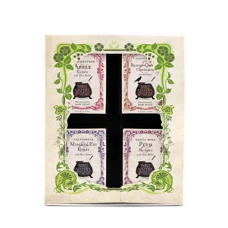 Soap Cauldron - Boxed Sampler Gift Set 4 Bar: Best Sellers