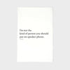 I’m not the kind of person you should put on Speaker Phone Kitchen Towel | Tea Towels
