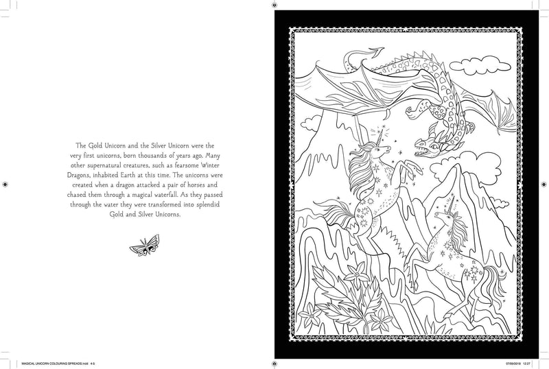 Hachette Book Group - Magical Unicorn Society Official Coloring Book