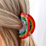 MKS America - Rainbow hair claws: Rainbow