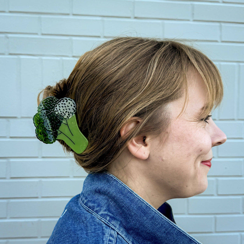 Jenny Lemons - Large Broccoli Hair Claw Clip