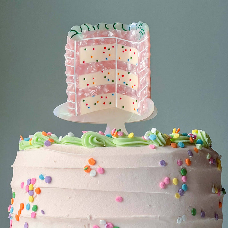 Jenny Lemons - Large Confetti Cake Hair Claw Clip
