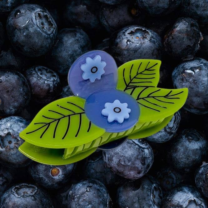 Jenny Lemons - Large Blueberry Hair Claw Clip