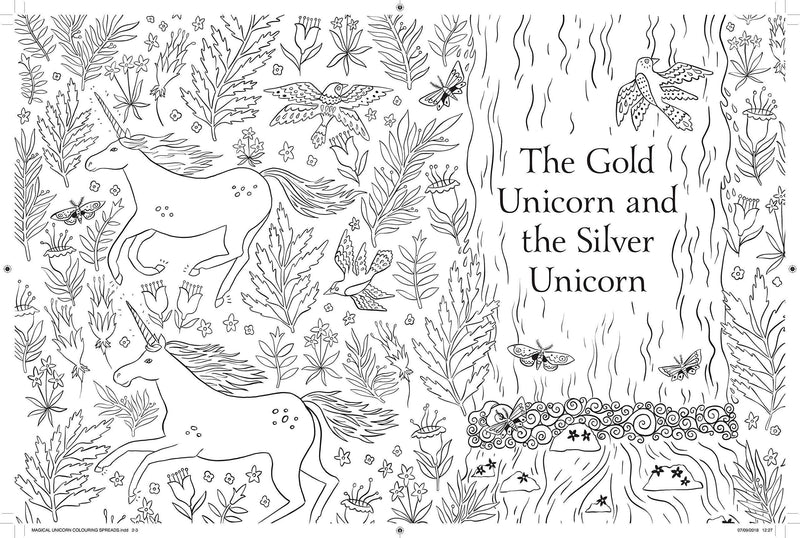Hachette Book Group - Magical Unicorn Society Official Coloring Book