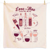 The Neighborgoods - PERFECT PAIRING (Wine, Cheese) - Tea Towel Set of 2