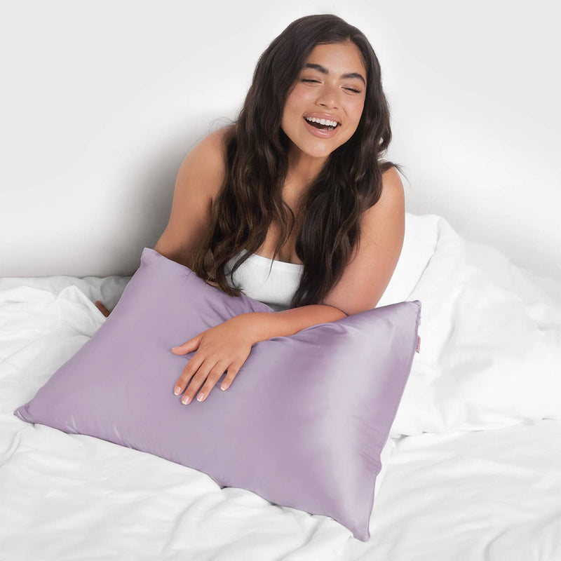 KITSCH - Satin Pillowcase - Lavender