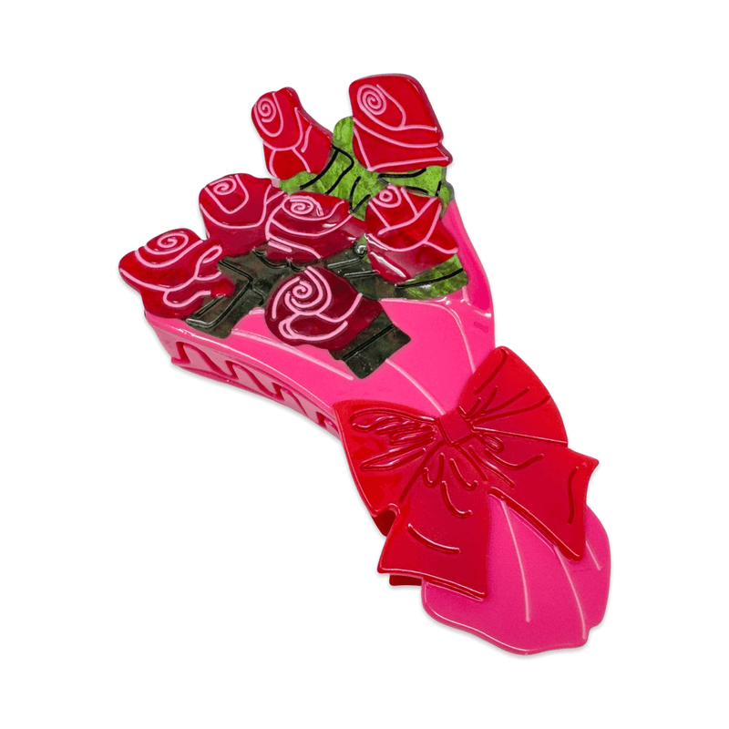 Jenny Lemons - Large Gummy Rose Bouquet Hair Claw Clip – Mad Mod Shop