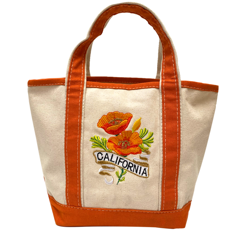 Patch Ya Later - California mini Canvas Tote Bag Vintage Inspired