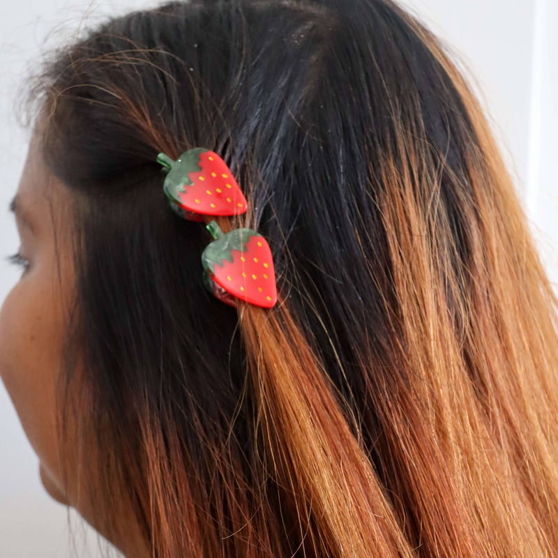 Jenny Lemons - Micro Fruit and Flowers Hair Claw Clip Set