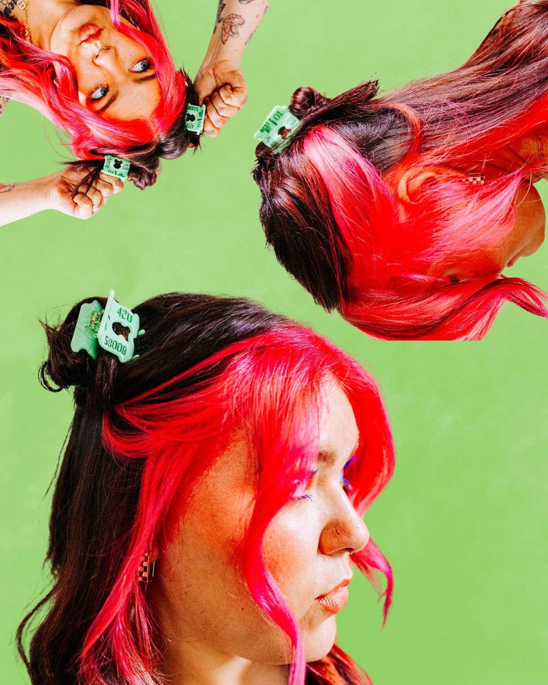 The Peach Fuzz - Bread Clip Mini Hair Claw