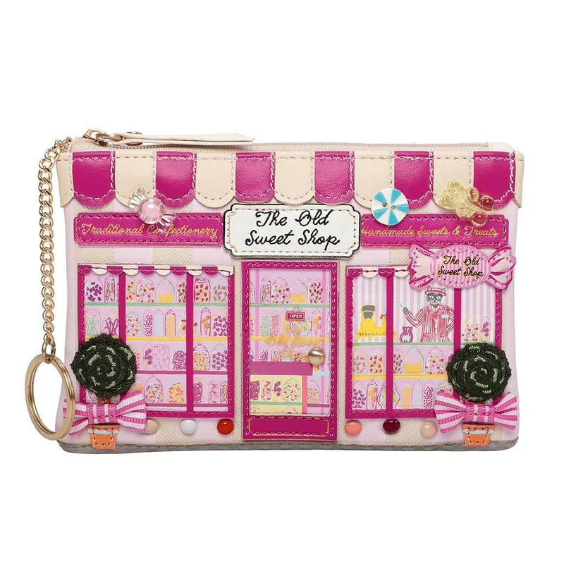 Vendula London the Old Sweet Shop Zipper Coin Purse