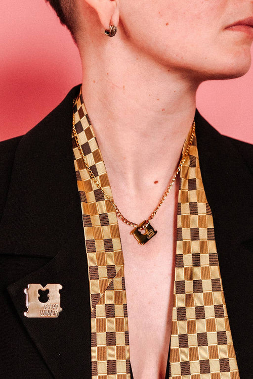The Peach Fuzz - Bread Winner Necklace