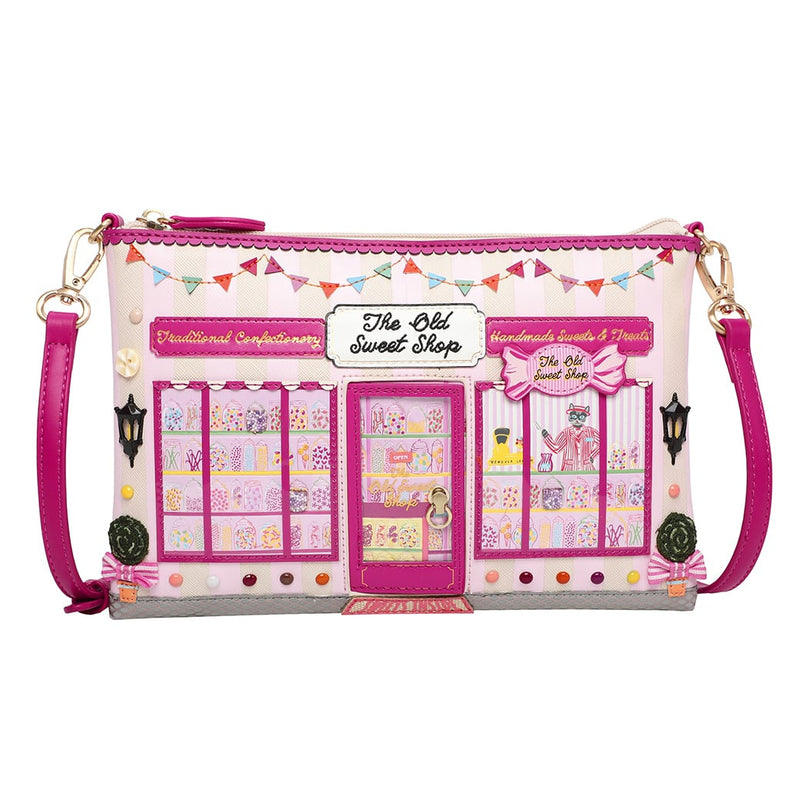 Vendul London the Old Sweet Shop Pouch Bag