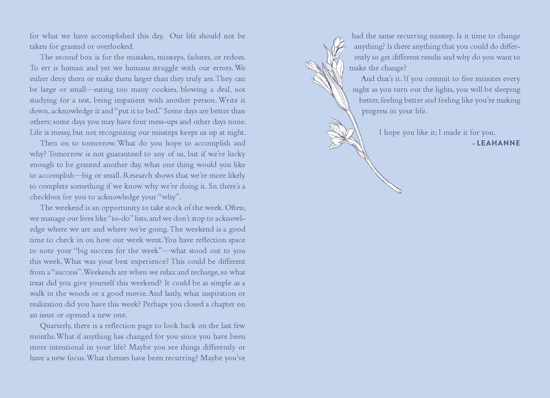Hachette Book Group - Bedtime Journal by Leahanne Thomas