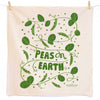 The Neighborgoods - HAPPY HOLIDAYS (Peas, Seasons Eatings) - Tea Towel Set of 2