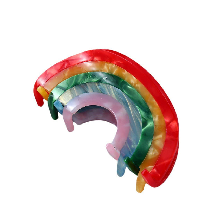 MKS America - Rainbow hair claws: Rainbow