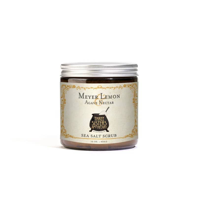 Soap Cauldron - Sea Salt Scrub Meyer Lemon: Large