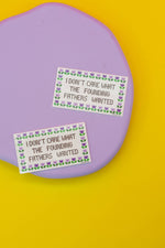 The Peach Fuzz - Founding Fathers Sticker: Small