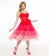 Cupcake dress red and pink