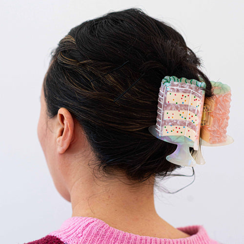Jenny Lemons - Large Confetti Cake Hair Claw Clip
