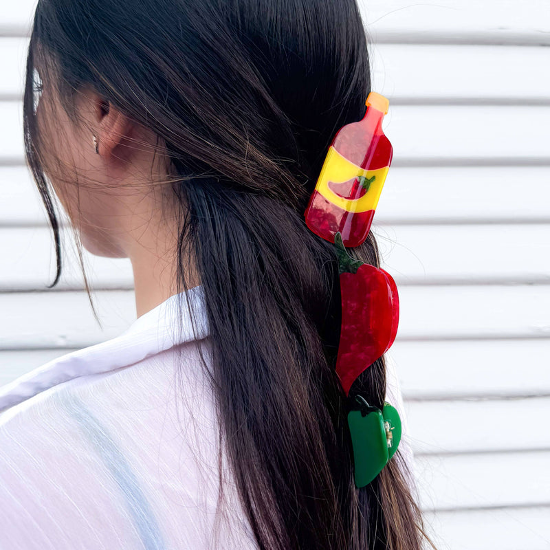 Jenny Lemons - Large Hot Sauce Hair Claw Clip