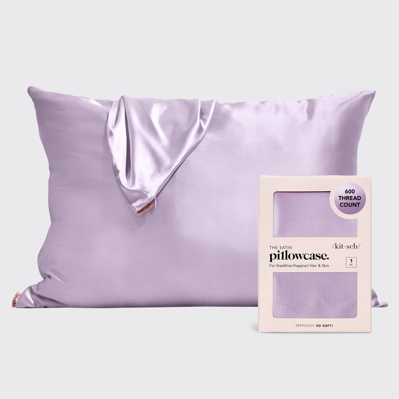 KITSCH - Satin Pillowcase - Lavender