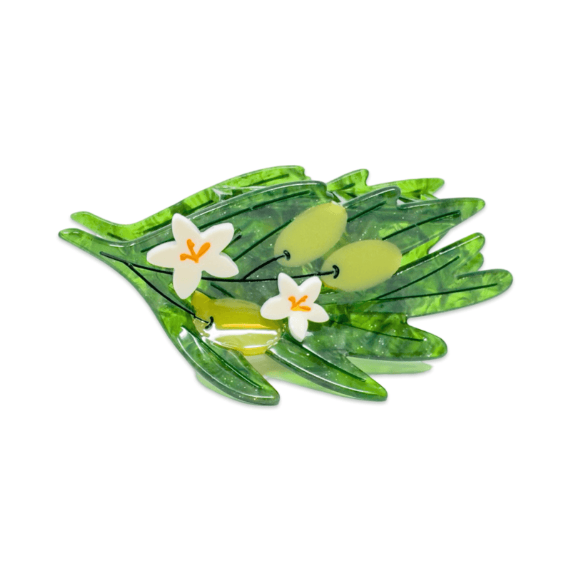 Jenny Lemons - Large Olive Branch Hair Claw Clip