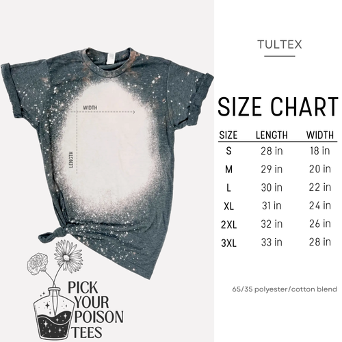 Poe Raven Bleached Tee