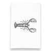 Green Bee Tea Towels - Lobster Dish Towel | Tea Towels | Ocean Kitchen Tea Towels: Red