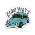 Big Moods - Good Vibes Car Sticker