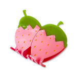 Jenny Lemons - Large Pink Strawberry Hair Claw Clip