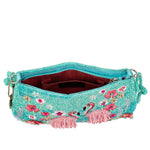 Mary Frances Accessories - Flirty Flamingos Crossbody