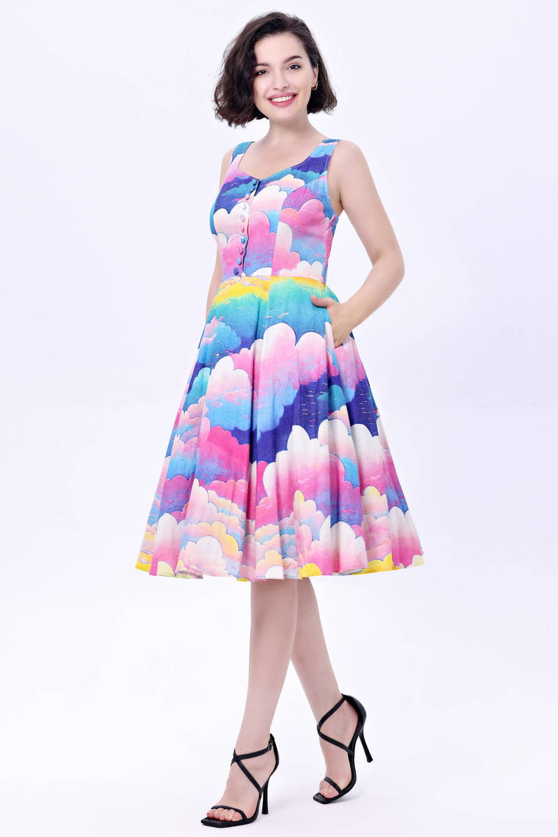 Magical Rainbow Cloud Dress – Mad Mod Shop Magical Rainbow Cloud Dress – Mad Mod Shop