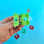 The Peach Fuzz - Bread Clip Mini Hair Claw
