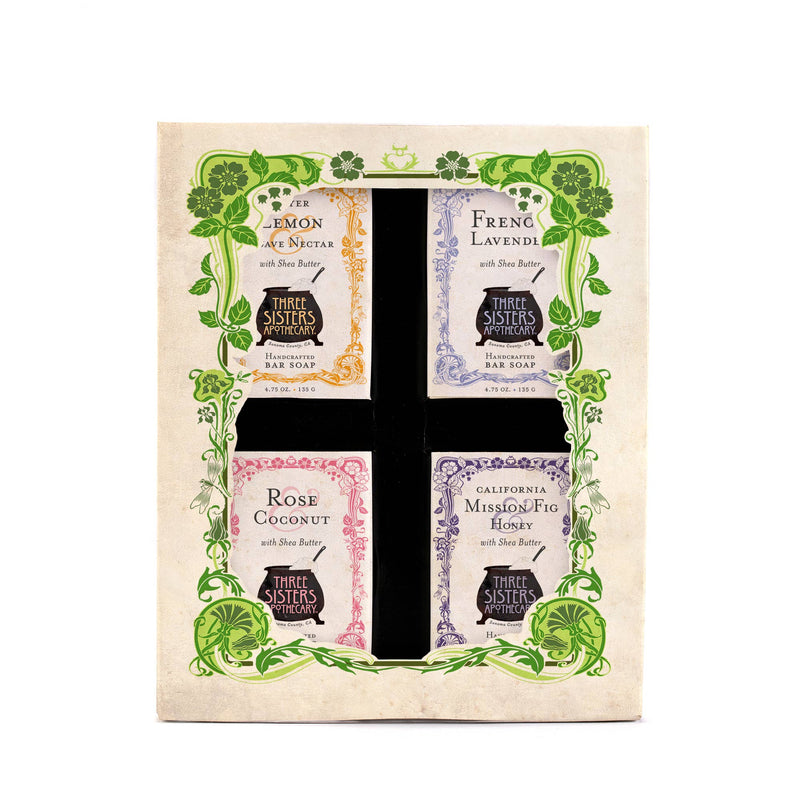 Soap Cauldron - Boxed Sampler Gift Set 4 Bar: Best Sellers