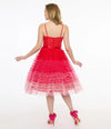 Cupcake dress red and pink