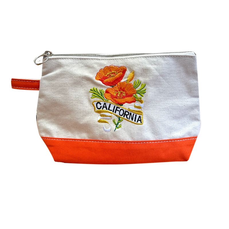 Patch Ya Later - California Utility Pouch - Make-Up Bag, Travel Accessory