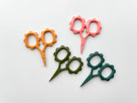 Matryoshka Doll Shop - Small Flower scissors, tiny embroidery scissors