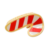 Jenny Lemons - Midi Candy Cane Holiday Cookie Hair Claw Clip